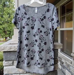 Lularoe Disney Minnie Mouse Perfect T Like New S